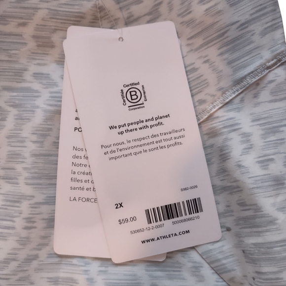 Athleta Printed Run With It 3.5" Short NWT - Picture 5 of 16